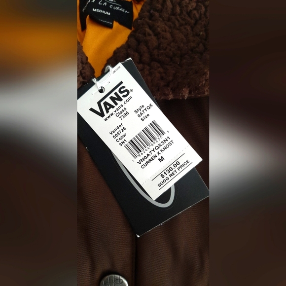 Vans X Curren X Knost Bomber Jacket *NWT* - Picture 10 of 16